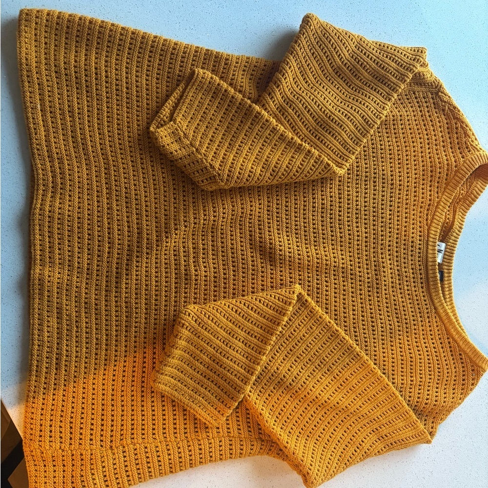 Cozy Mustard Sweater
